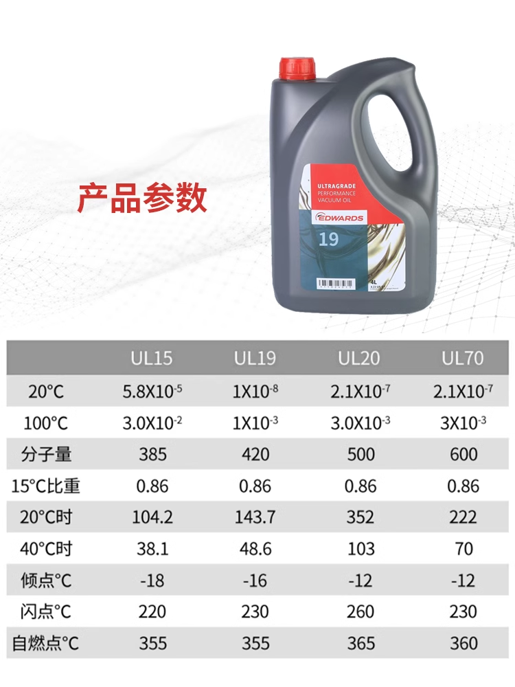 EDWARDS爱德华专用真空泵油 19号15号